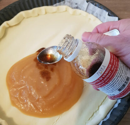 Extrait de vanille pour tarte aux pommes