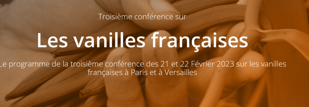3ème conférence sur les vanilles françaises