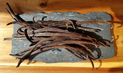 Frosted vanilla beans